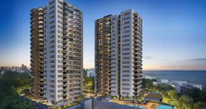 Apartamento para Venda em Salvador, Costa Azul, 3 dormitórios, 2 suítes, 2 banheiros, 1 vaga