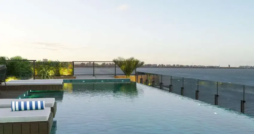 Apartamento alto padrão para venda em cabedelo, camboinha, 2 dormitórios, 1 suíte, 1 banheiro, 1 vaga