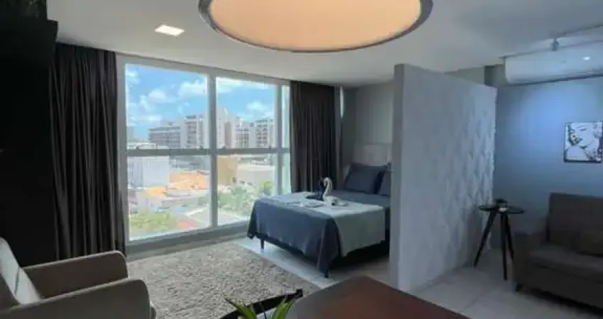 Apartamento mobiliado para venda em cabedelo, ponta de campina, 1 dormitório, 1 banheiro