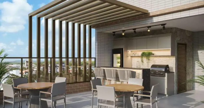 Apartamento para venda em joão pessoa, bessa, 2 dormitórios, 1 suíte, 1 banheiro, 1 vaga