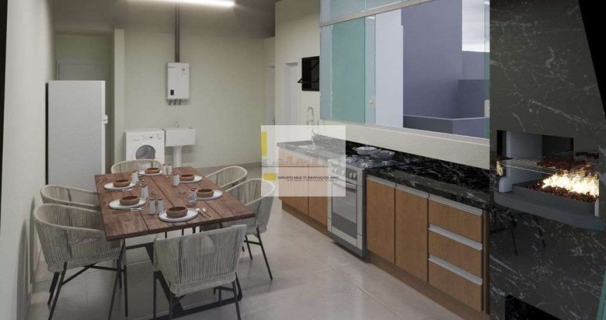 Apartamento em fase de acabamento, na Vila Eldizia em Santo André SP
