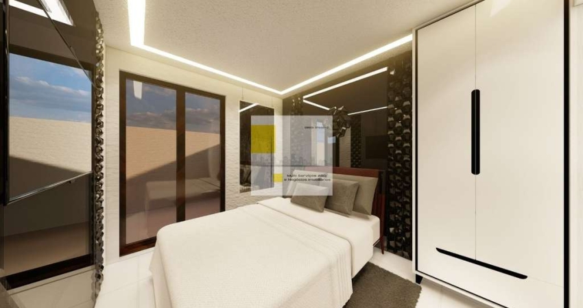 Lindo apartamento no Bairro Campestre em Santo André - SP