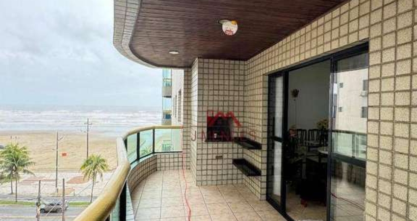 Apartamento com 2 dormitórios para alugar, 114 m² por R$ 4.000,00/mês - Aviação - Praia Grande/SP