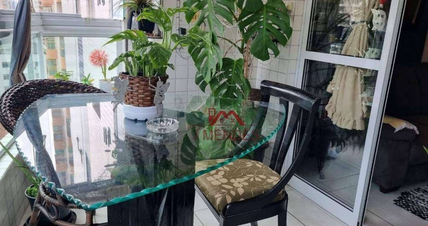 Apartamento com 1 dormitório à venda, 50 m² por R$ 300.000,00 - Tupi - Praia Grande/SP