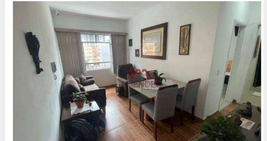Apartamento com 1 dormitório à venda, 50 m² por R$ 205.000 - Tupi - Praia Grande/SP