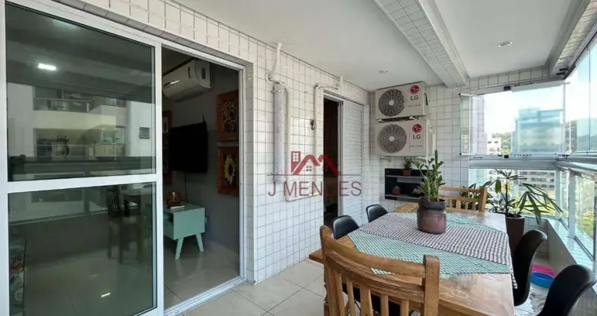 Apartamento com 2 dormitórios à venda, 74 m² por R$ 520.000,00 - Canto do Forte - Praia Grande/SP