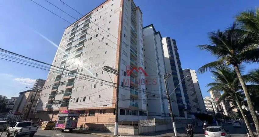 Apartamento com 2 dormitórios à venda, 70 m² por R$ 400.000,00 - Vila Guilhermina - Praia Grande/SP