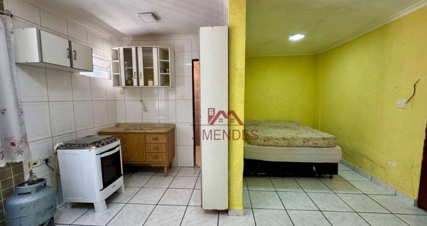 Kitnet com 1 dormitório à venda, 27 m² por R$ 172.000 - Mirim - Praia Grande/SP
