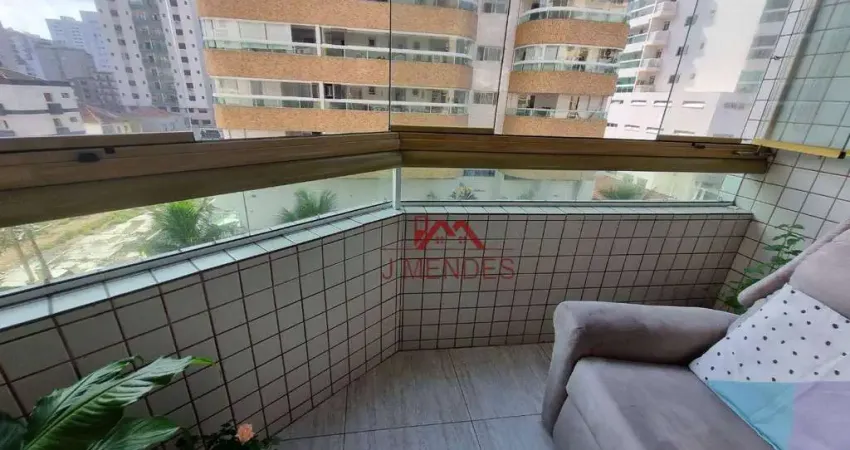 Apartamento com 2 dormitórios à venda, 71 m² por R$ 450.000,00 - Tupi - Praia Grande/SP
