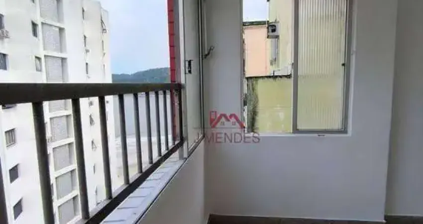 Apartamento com 1 dormitório à venda, 36 m² por R$ 210.000,00 - Centro - São Vicente/SP