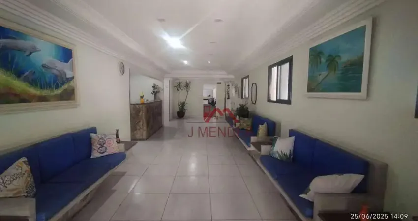 Apartamento com 1 dormitório para alugar, 48 m² por R$ 2.500/mês - Aviação - Praia Grande/SP