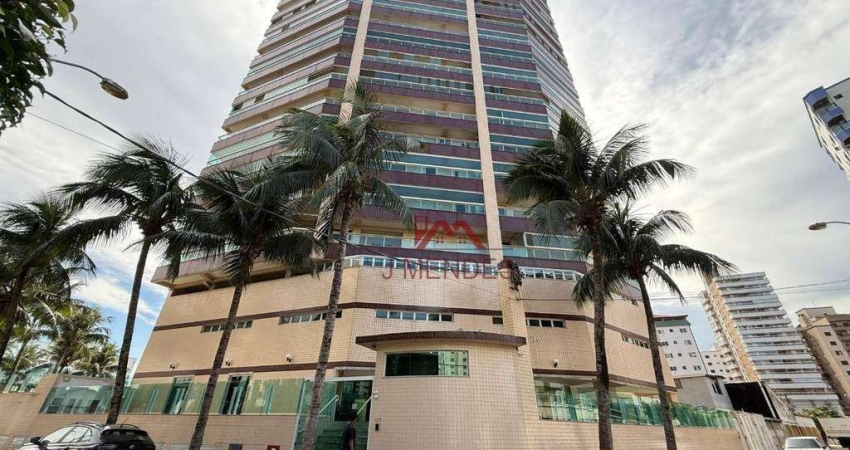 Apartamento com 2 dormitórios à venda, 90 m² por R$ 590.000,00 - Vila Assunção - Praia Grande/SP