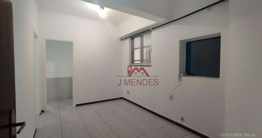 Apartamento com 1 dormitório para alugar, 55 m² por R$ 1.500,00/mês - Vila Assunção - Praia Grande/SP