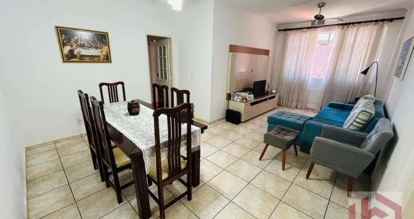 Apartamento com 2 dormitórios à venda, 106 m² por r$ 645.000,00 - gonzaga - santos/sp