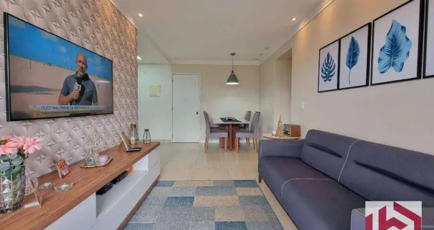Apartamento com 2 dormitórios à venda, 70 m² por R$ 460.000,00 - Vila Valença - São Vicente/SP