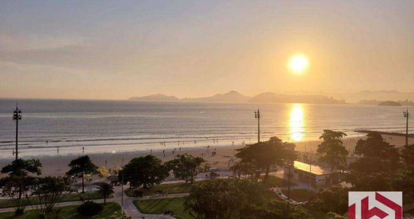 Apartamento com 2 dormitórios à venda, 85 m² por R$ 1.350.000,00 - Aparecida - Santos/SP
