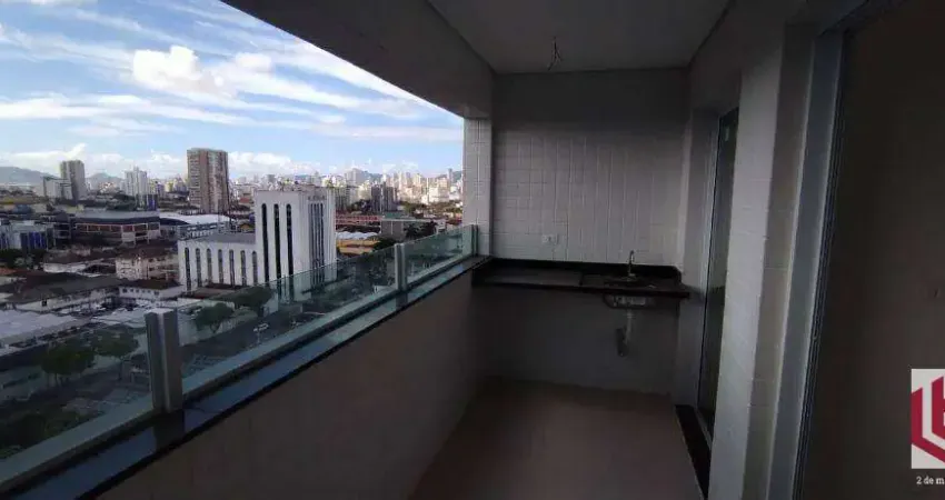 Apartamento à venda, 43 m² por R$ 390.000,00 - Macuco - Santos/SP