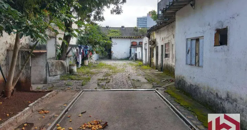 Terreno à venda, 1000 m² por R$ 3.500.000,00 - Valongo - Santos/SP