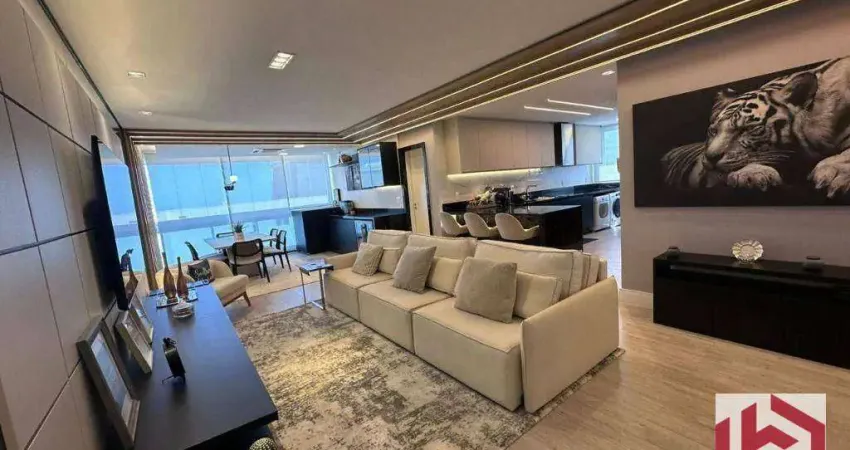 Apartamento com 1 dormitório à venda, 91 m² por R$ 2.650.000,00 - Aparecida - Santos/SP
