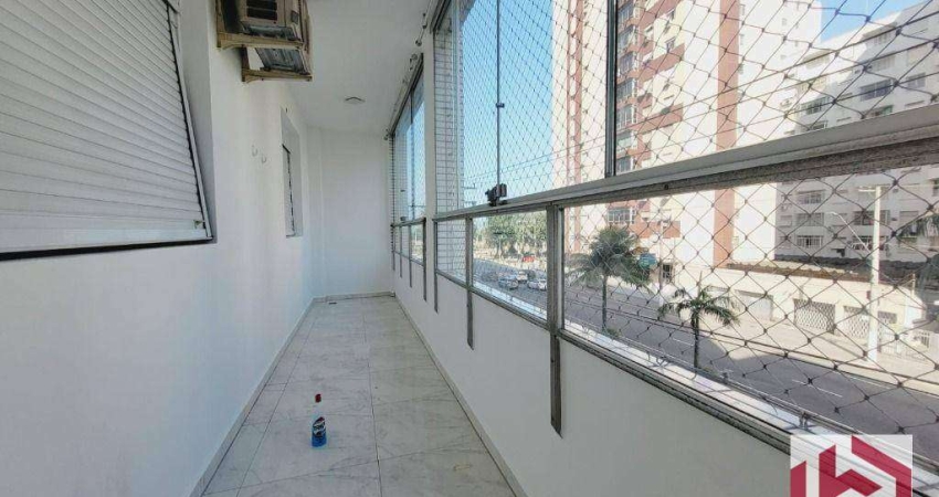 Apartamento com 3 dormitórios à venda, 107 m² por R$ 615.000,00 - Itararé - São Vicente/SP