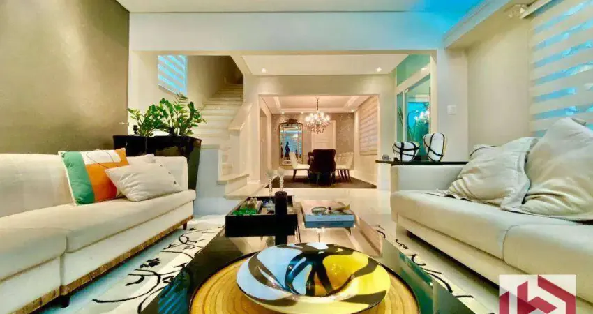 Sobrado com 4 dormitórios, 320 m² - venda por r$ 2.850.000 ou aluguel por r$ 16.000 + imposto/mês - gonzaga - santos/sp