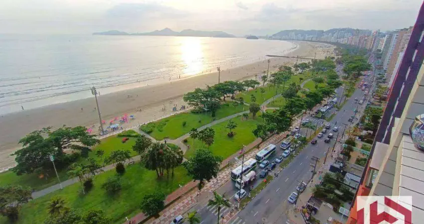 Apartamento com 4 dormitórios à venda, 165 m² por R$ 1.800.000,00 - Embaré - Santos/SP