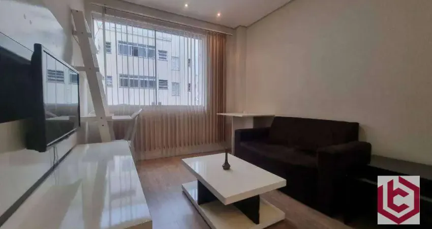 Apartamento à venda, 44 m² por R$ 360.000,00 - Gonzaga - Santos/SP