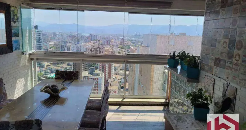 Apartamento com 2 dormitórios à venda, 78 m² por R$ 1.150.000,00 - Ponta da Praia - Santos/SP