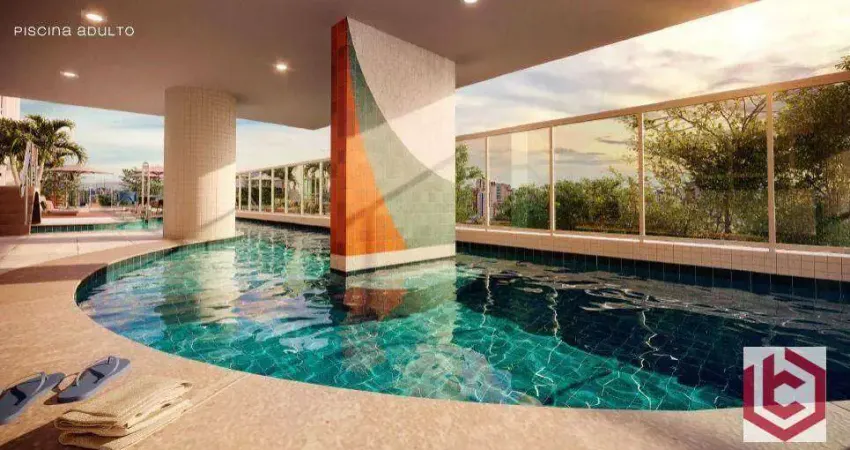 Apartamento com 3 dormitórios à venda, 116 m² por R$ 1.851.157,00 - Embaré - Santos/SP