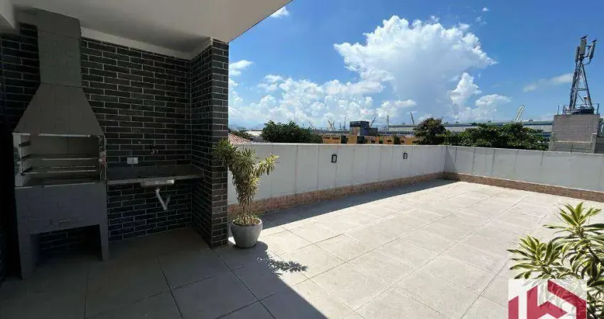 Apartamento à venda, 41 m² por R$ 370.000,00 - Estuário - Santos/SP