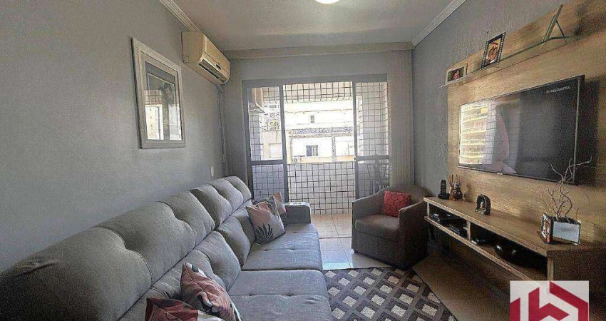Apartamento com 2 dormitórios à venda, 67 m² por R$ 429.000,00 - Itararé - São Vicente/SP