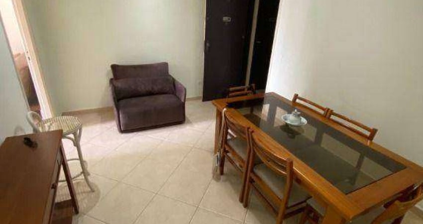 Apartamento com 2 dormitórios para alugar, 90 m² por R$ 4.300,00/mês - Boqueirão - Santos/SP