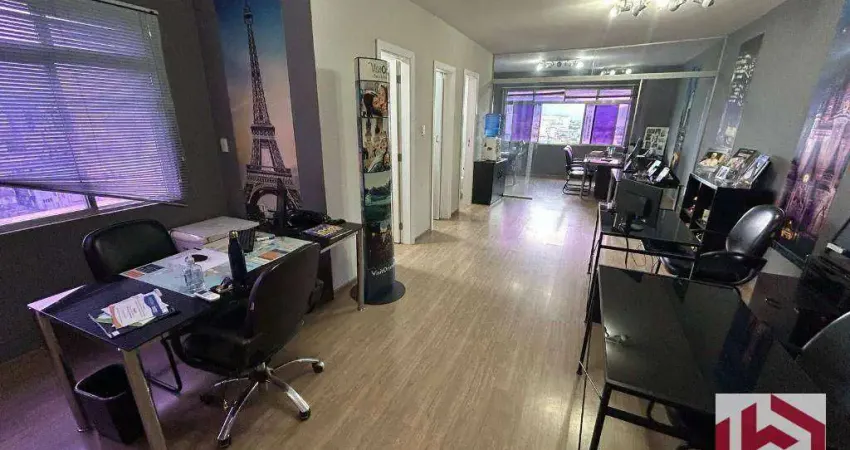 Sala à venda, 55 m² por R$ 350.000,00 - Embaré - Santos/SP