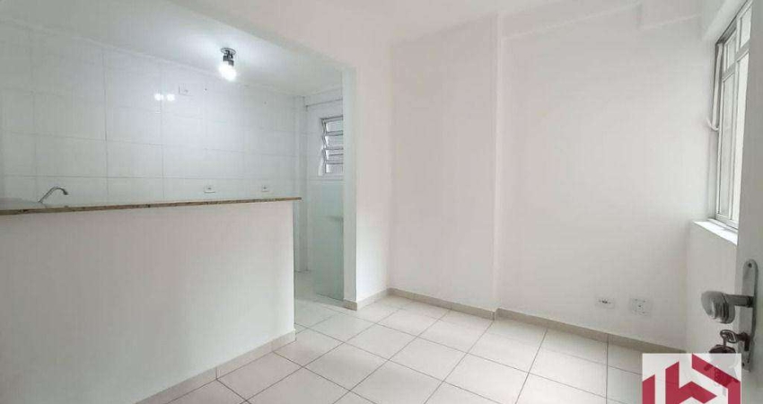 Apartamento com 1 dormitório à venda, 38 m² por R$ 230.000 - Itararé - São Vicente/SP