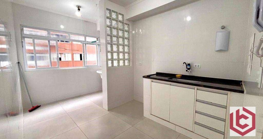 Apartamento com 3 dormitórios à venda, 75 m² por R$ 410.000,00 - Encruzilhada - Santos/SP