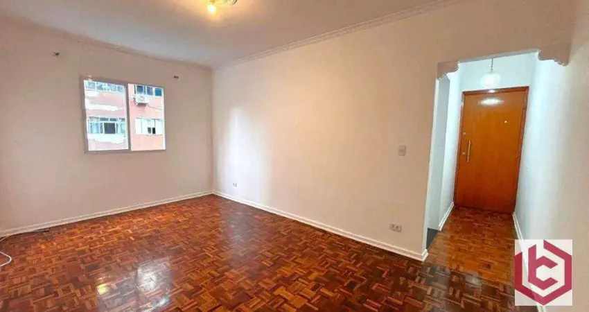 Apartamento com 3 dormitórios à venda, 75 m² por r$ 415.000,00 - encruzilhada - santos/sp