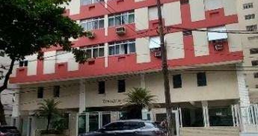 Apartamento com 1 dormitório para alugar, 57 m² por R$ 2.900 (PACOTE)/mês - Aparecida - Santos/SP