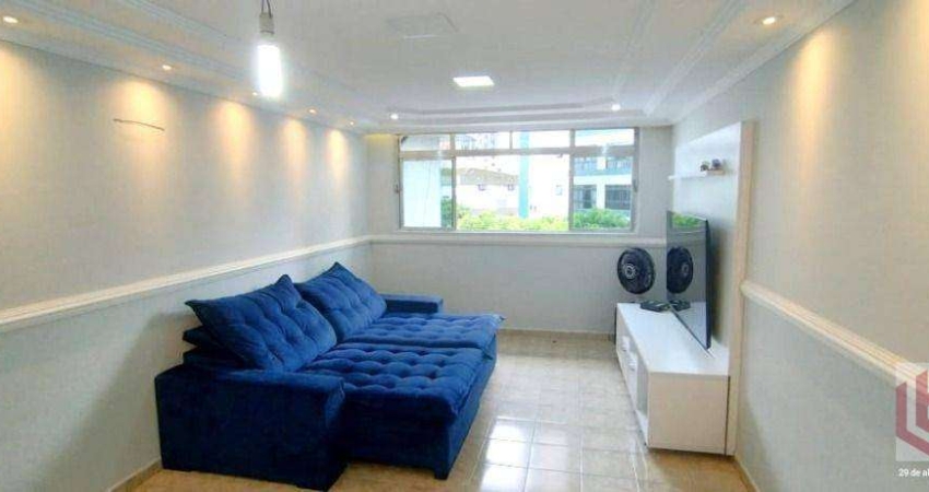 Apartamento com 3 dormitórios à venda, 111 m² por R$ 475.000,00 - Embaré - Santos/SP