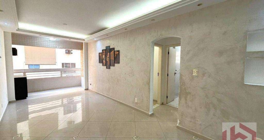 Apartamento com 2 dormitórios à venda, 110 m² por R$ 742.000,00 - Gonzaga - Santos/SP