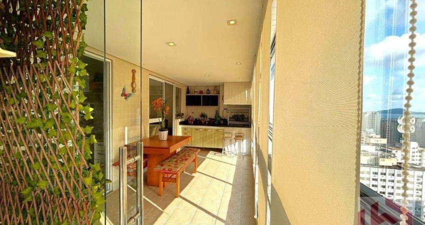 Apartamento com 3 dormitórios à venda, 108 m² por R$ 1.479.000,00 - Gonzaga - Santos/SP