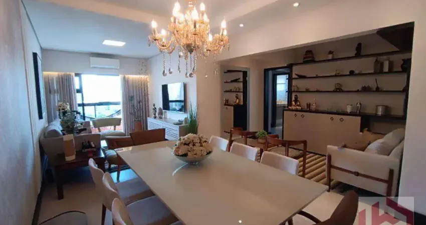 Apartamento com 3 dormitórios à venda, 105 m² por R$ 1.390.000,00 - Boqueirão - Santos/SP