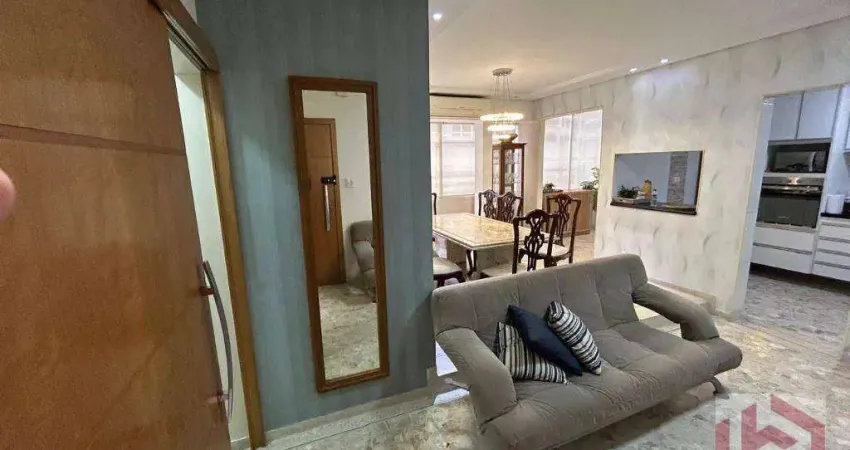 Apartamento com 3 dormitórios à venda, 150 m² por R$ 1.380.000,00 - Ponta da Praia - Santos/SP
