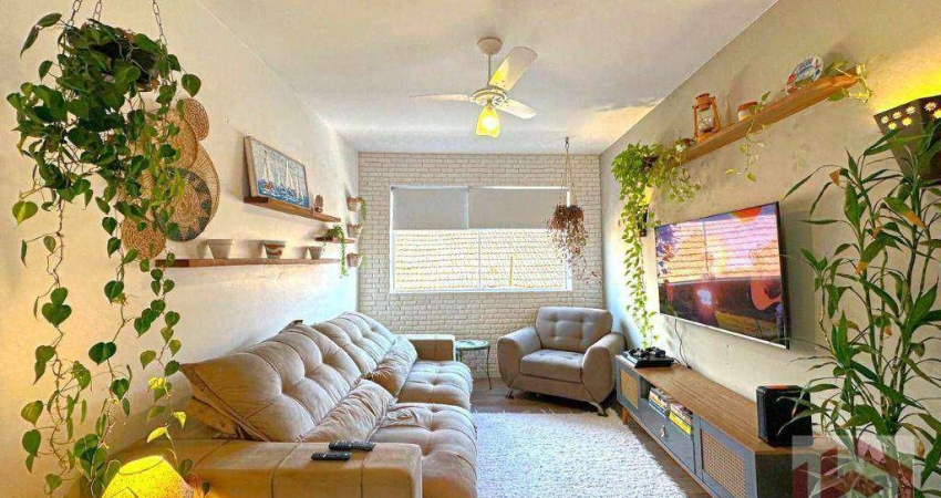 Apartamento com 2 dormitórios à venda, 80 m² por R$ 450.000 - Ponta da Praia - Santos/SP