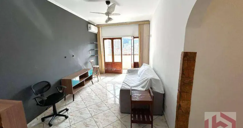 Apartamento com 2 dormitórios à venda, 87 m² por R$ 470.000,00 - Marapé - Santos/SP