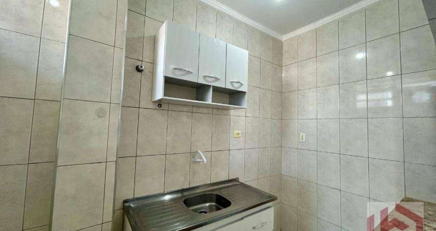 Apartamento com 2 dormitórios para alugar, 60 m² por R$ 2.500,00/mês - Gonzaga - Santos/SP