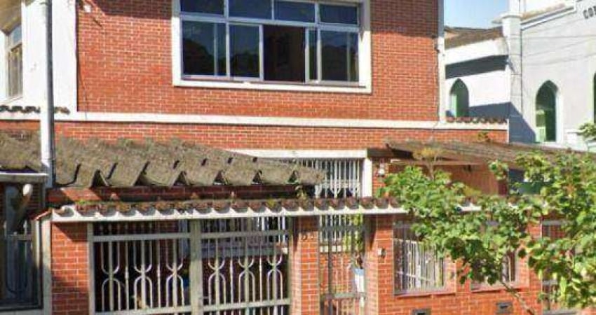 Casa com 3 dormitórios para alugar, 180 m² por R$ 4.800 PACOTE/mês - Marapé - Santos/SP