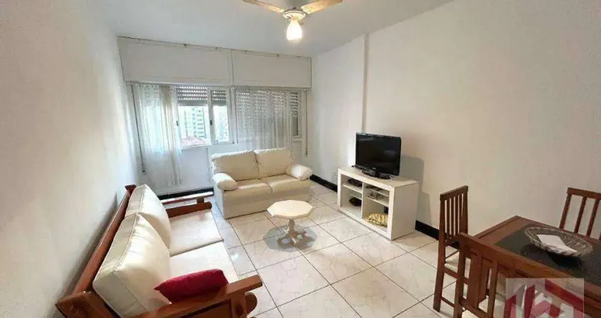 Apartamento com 1 dormitório à venda, 70 m² por R$ 560.000,00 - Aparecida - Santos/SP