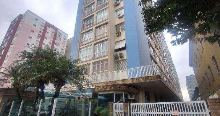 Kitnet com 1 dormitório para alugar, 31 m² por R$ 1.600 (PACOTE)/mês - Boqueirão - Santos/SP