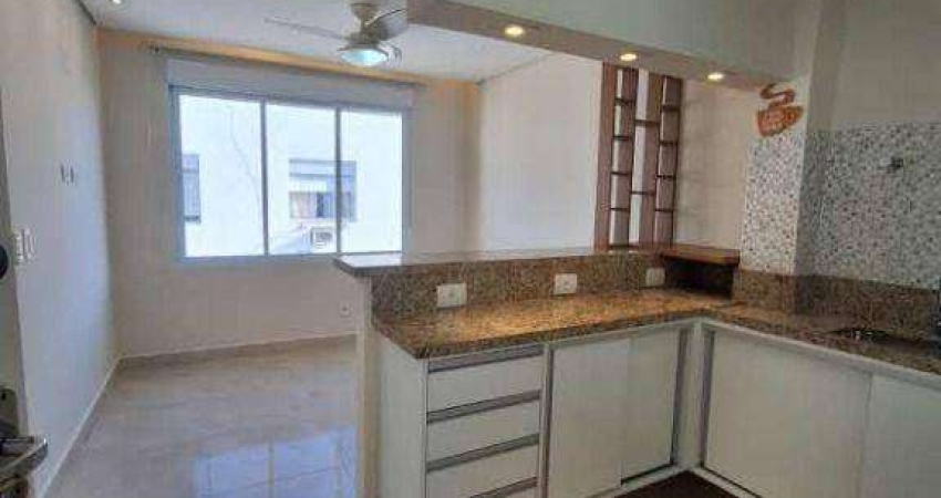 Apartamento para alugar, 50 m² por R$ 2.580 PACOTE/mês - Boqueirão - Santos/SP
