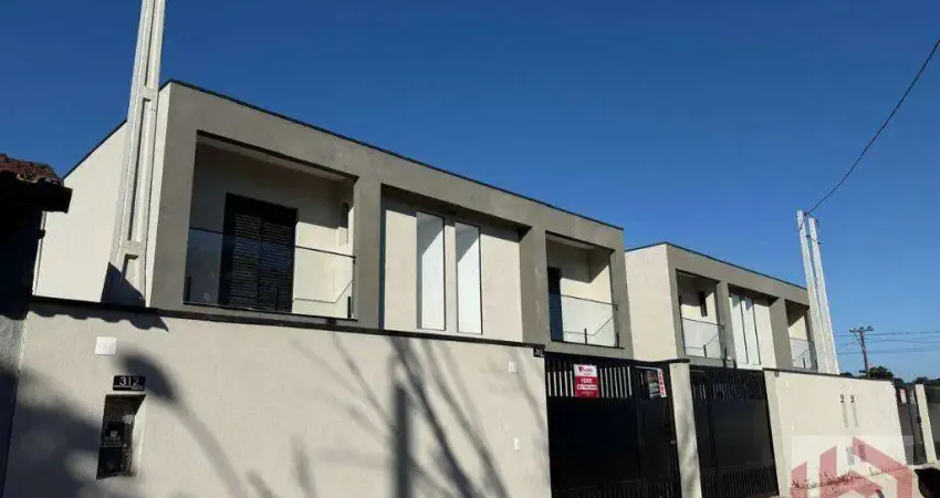 Sobrado com 2 dormitórios à venda, 75 m² por R$ 580.000 - Boracéia - Bertioga/SP
